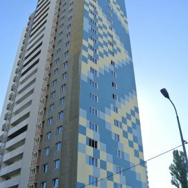 Динамика строительства жилого комплекса "Вышиванка" по состоянию на 19.09.2017 г.