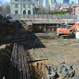 Динамика строительства жилого комплекса Вышиванка по состоянию на 15.03.2016 г.