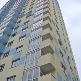 Динамика строительства жилого комплекса "Вышиванка" по состоянию на 21.11.2017 г.