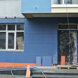 Динамика строительства жилого комплекса "Вышиванка" по состоянию на 21.11.2017 г.